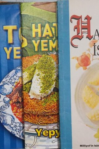 Yemek Kitapları Lotu / 5 adet