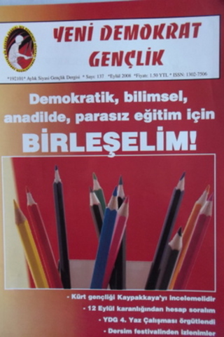 Yeni Demokrat Gençlik 2008 / 137