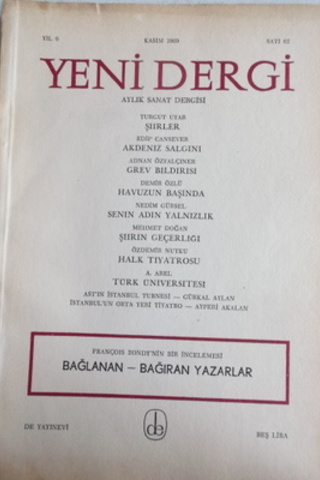 Yeni Dergi 1969 / 62