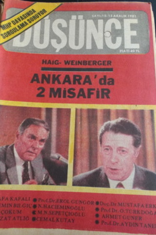 Yeni Düşünce 1981 / 13-15