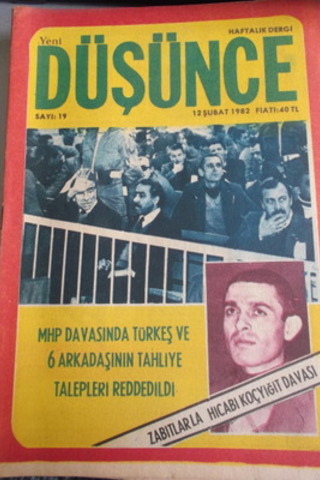 Yeni Düşünce 1982 / 19