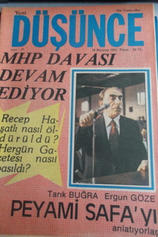 Yeni Düşünce 1982 / 37