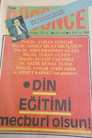 Yeni Düşünce 1982 / 48