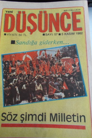 Yeni Düşünce 1982 / 57