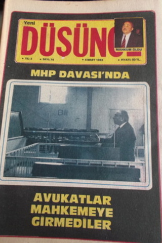 Yeni Düşünce 1983 / 74