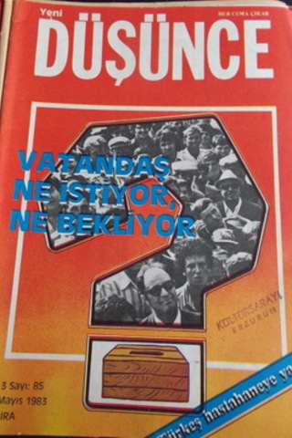 Yeni Düşünce 1983 / 85