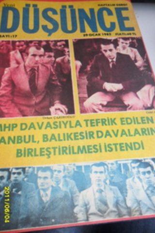Yeni Düşünce Dergisi (1982 Ciltli) Yeni Düşünce Dergisi (1982 Ciltli)