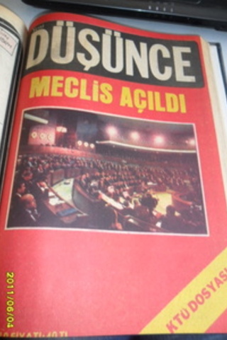 Yeni Düşünce Dergisi (1981 Ciltli) Yeni Düşünce Dergisi (1981 Ciltli)