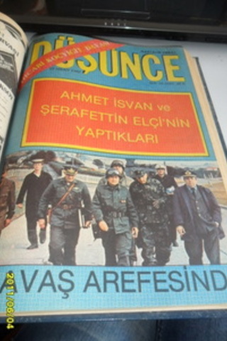 Yeni Düşünce Dergisi (1982 Ciltli) Yeni Düşünce Dergisi (1982 Ciltli)