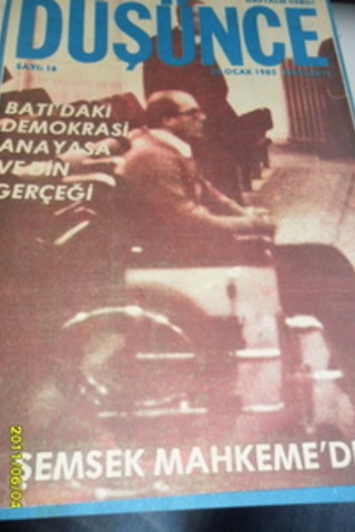 Yeni Düşünce Dergisi (1982 Ciltli) Yeni Düşünce Dergisi (1982 Ciltli)