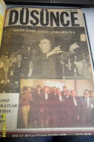 Yeni Düşünce Dergisi (1981 Ciltli) Yeni Düşünce Dergisi (1981 Ciltli)
