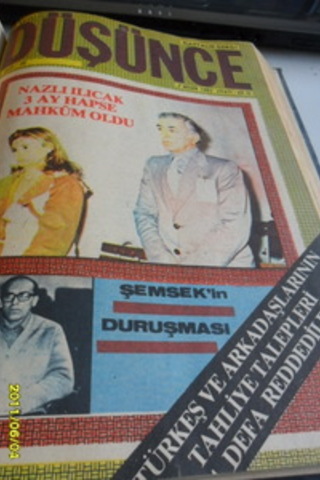 Yeni Düşünce Dergisi (1982 Ciltli) Yeni Düşünce Dergisi (1982 Ciltli)