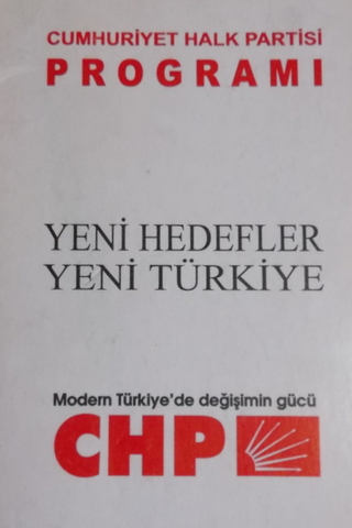 Yeni Hedefler Yeni Türkiye