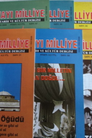 Yeni Kuvayı Milliye Aylık Tarih ve Kültür Dergisi / 8 Kitap