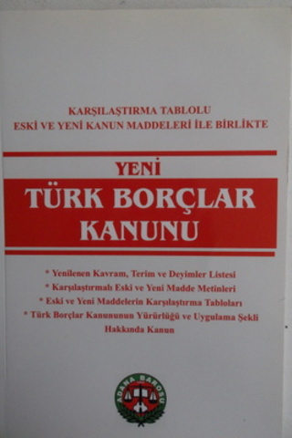 Yeni Türk Borçlar Hukuku