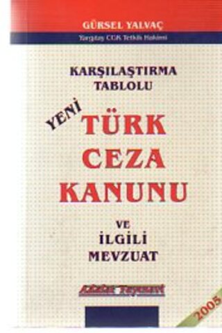 Yeni Türk Ceza Kanunu Gürsel Yalvaç