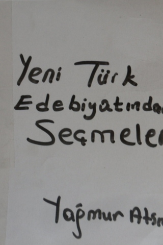 Yeni Türk Edebiyatından Seçmeler Yağmur Atsız
