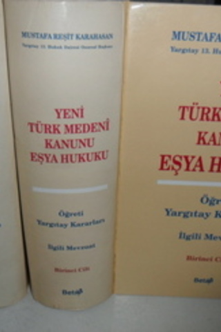 Yeni Türk Medeniyeti Kanunu Eşya Hukuku / 2 Cilt Takım Mustafa Reşit K
