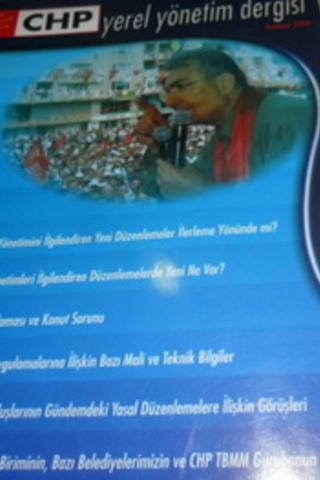 Yerel Yönetim Dergisi 2006 / Temmuz