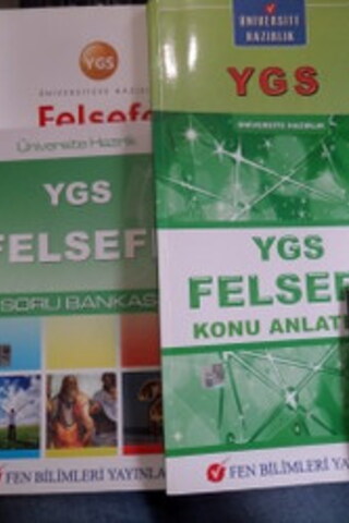 YGS Felsefe Kitapları / 5 Adet
