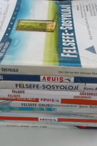 YGS-LYS Felsefe Grubu Kitaplar / 13 Adet