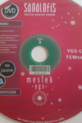 YGS-LYS FEMset 3 dvd (meslek ygs)