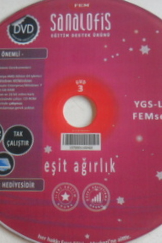 YGS-LYS FEMset 3 eşit ağırlık dvd