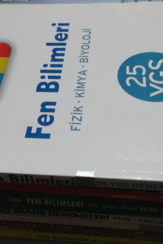 YGS-LYS Fen Bilimleri Deti (8 Adet)