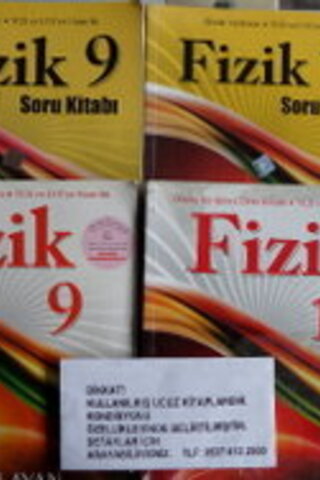 YGS LYS Fizik Kitapları / 4 Kitap
