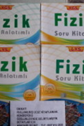 YGS LYS Fizik Kitapları / 4 Kitap Cemil Ayan
