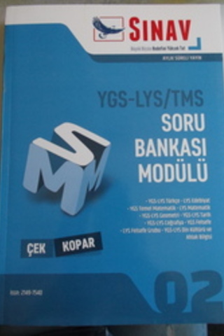 YGS-LYS / TMS Soru Bankası Modülü