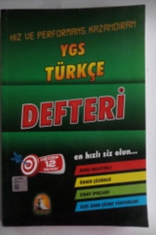 YGS Türkçe Defteri