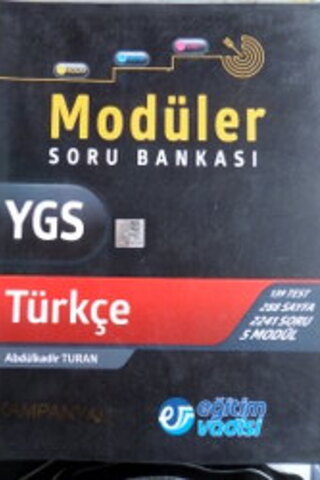 YGS Türkçe Modüler Soru Bankası Abdülkadir Turan