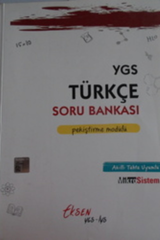 YGS Türkçe Soru Bankası