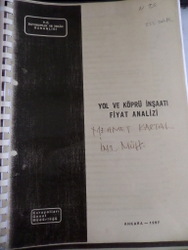 Yol ve Körü İnşaatı Fiyat Analizi Ders Notu*