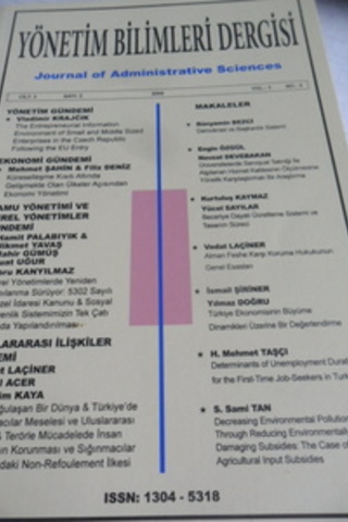 Yönetim Bilimleri Dergisi 2005 / 2