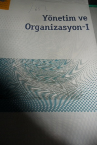 Yönetim ve Organizasyon II