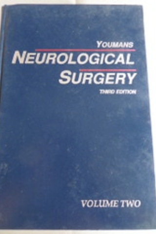 Youmans Neurological Surgery Volume Two Julian R. Youmans