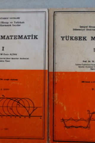 Yüksek Matematik I-II M. Emin Altan