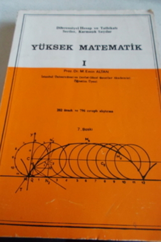 Yüksek Matematik I M. Emin Altay