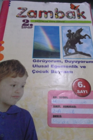 Zambak Ünite Dergisi 2.Sınıf 6.Sayı