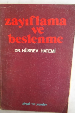 Zayıflama ve Beslenme H. Hüsrev Hatemi