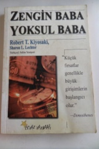 Zengin Baba Yoksul Baba Robert T. Kiyosaki