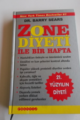 Zone Diyeti İle Bir Hafta Barry Sears