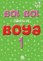 Bol Bol Öğren ve Boya 1 (3-4 Yaş)