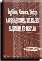İngilizce-almanca-Türkçe Karşılaştırmalı Dilbilgisi Alıştırma ve Testler