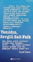 Yanıldın Sevgili Sait Faik