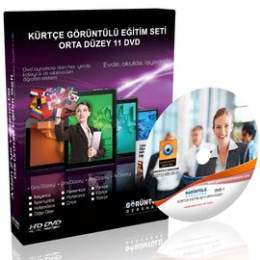 Kürtçe Görüntülü Eğitim Seti Orta Düzey 11 DVD