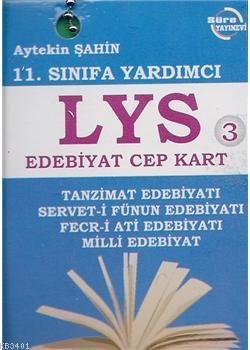 11. Sınıfa Yardımcı LYS- 3 Edebiyat Cep Kart Aytekin Şahin