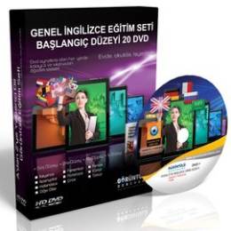 Genel İngilizce Görüntülü Eğitim Seti Başlangıç Düzeyi 20 DVD